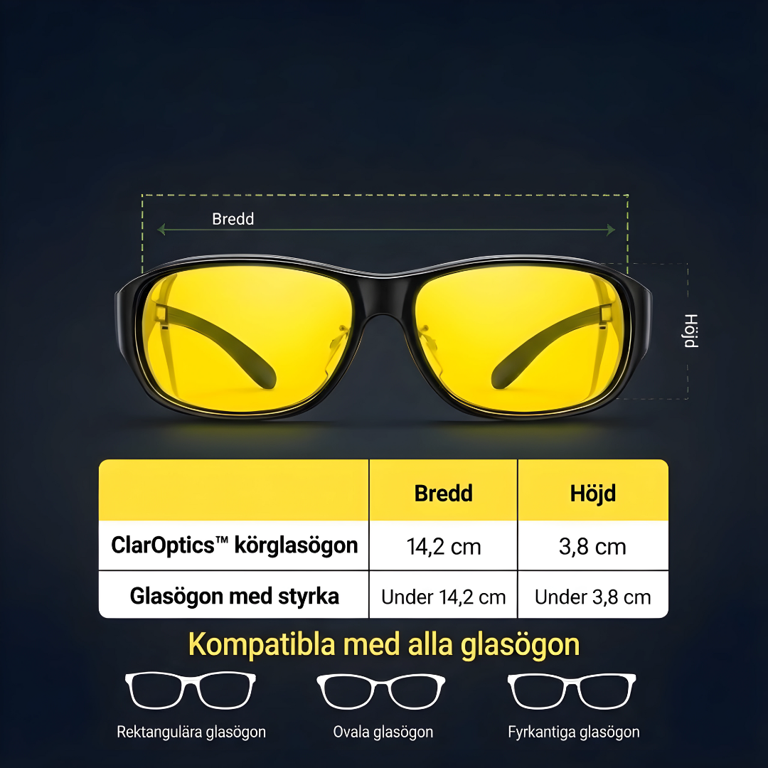 ClarOptics™ - Körsglasögon