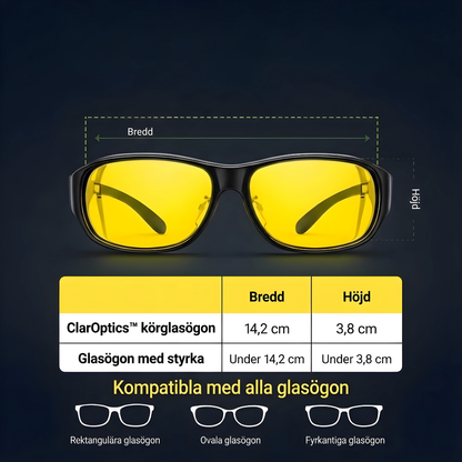 ClarOptics™ - Körsglasögon