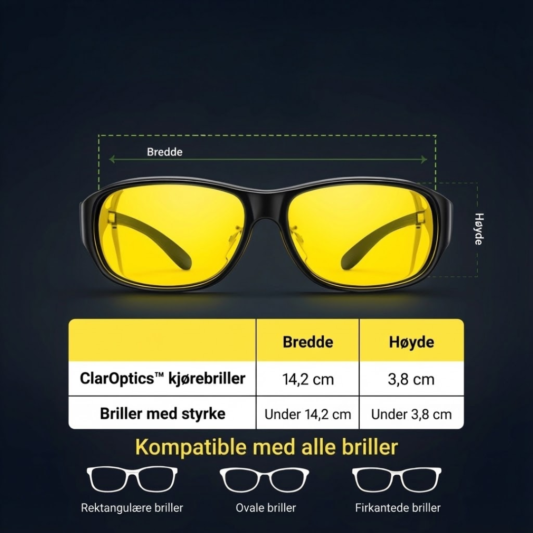 ClarOptics™ - Körsglasögon