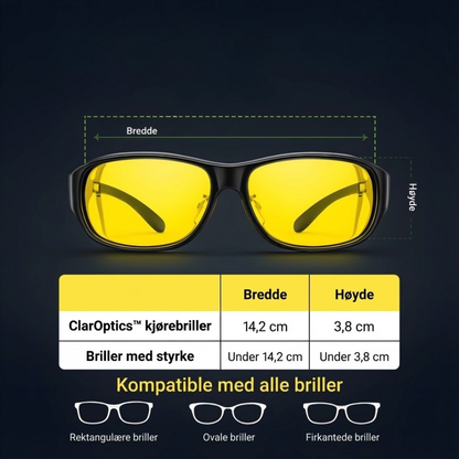 ClarOptics™ - Körsglasögon